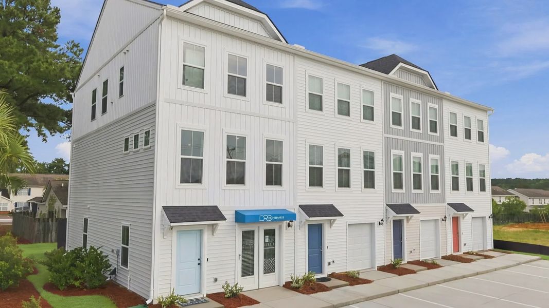 Furnished interior view inside a new home in Clear Springs Townhomes, North Charleston (Image 10).