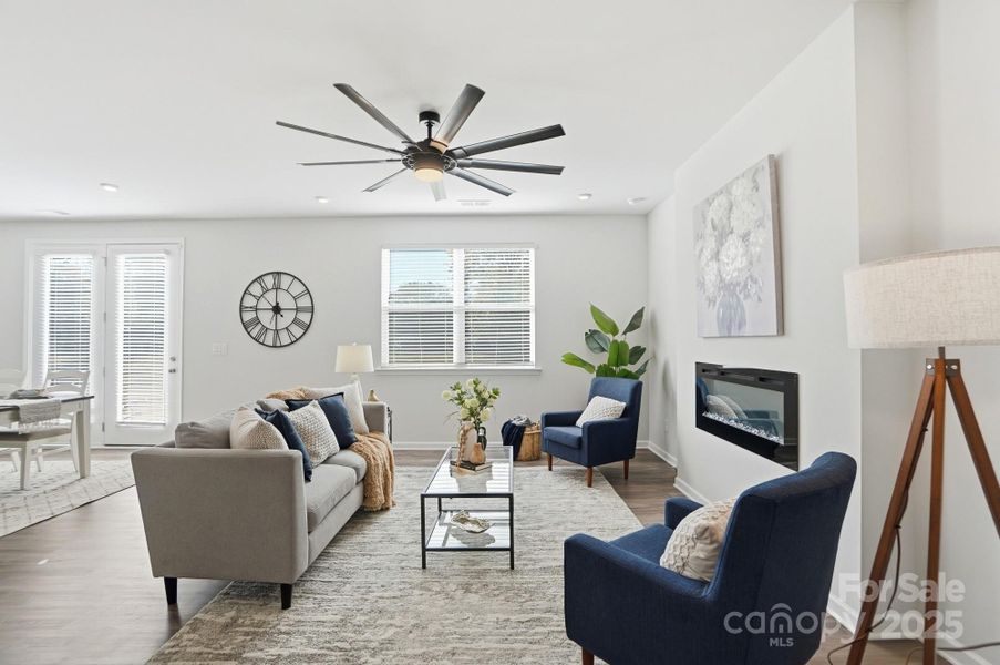 Furnished interior view inside a new home in , Monroe (Image 34). Furnished interior view inside a new home in , Monroe (Image 34).