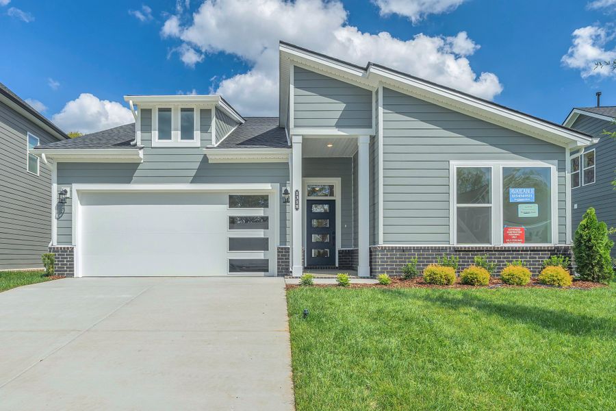 Exterior details and patio area of a home in Nexus – Village Collection, Gallatin (Image 3).
