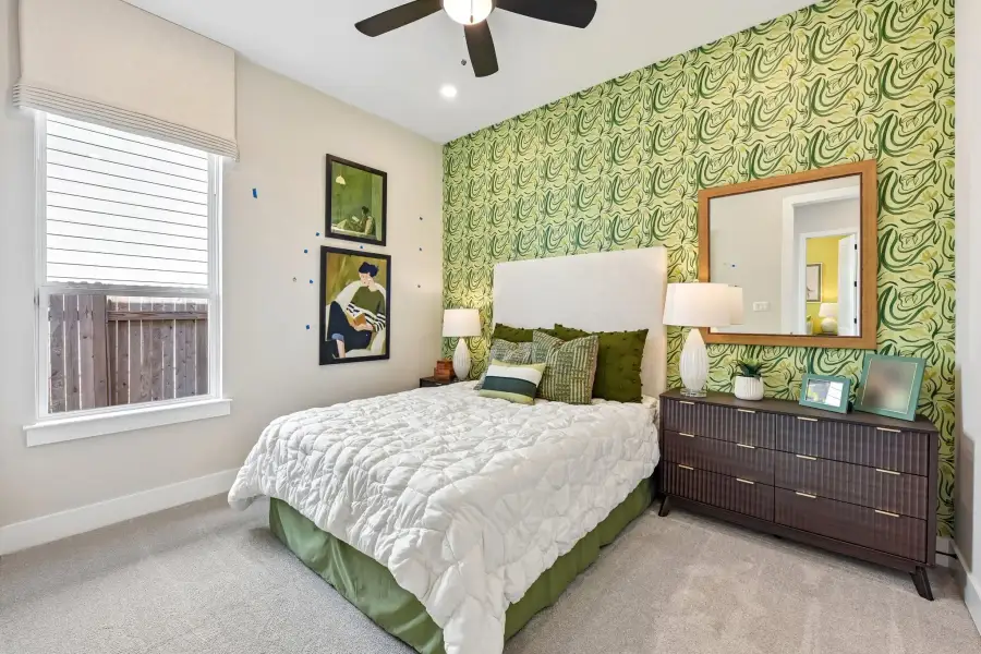 Representative furnished interior of a home built from the Enfield by Taylor Morrison in Eastwood, Manor (Image 29).