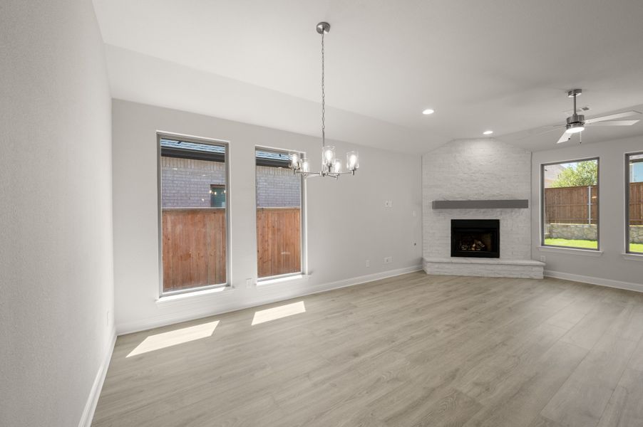 Spacious, unfurnished interior of a new home in Bridgewater, Midlothian (Image 23).