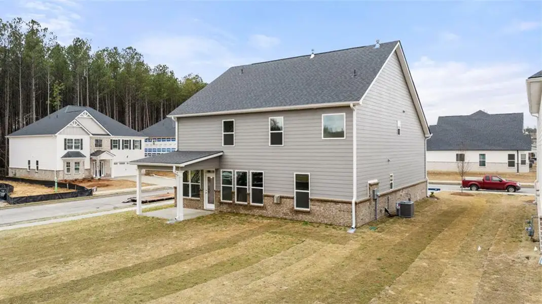 Exterior details and patio area of a home in Wildwood, Covington (Image 3).