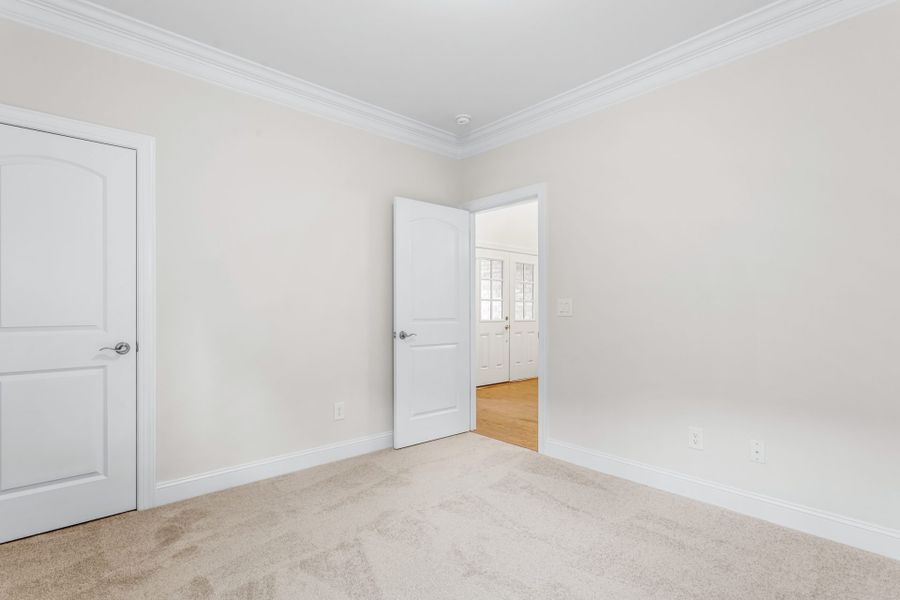 Representative unfurnished interior of a home built from the Somerset by Keystone Homes NC in Weybridge, Burlington (Image 13).