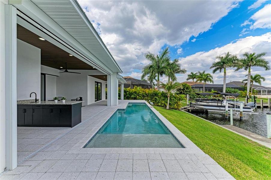 Exterior details and patio area of a home in , Punta Gorda (Image 34). Exterior details and patio area of a home in , Punta Gorda (Image 34).