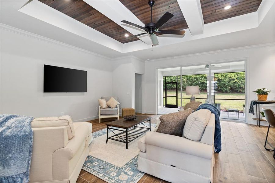 Furnished interior view inside a new home in , Lakeland (Image 13).