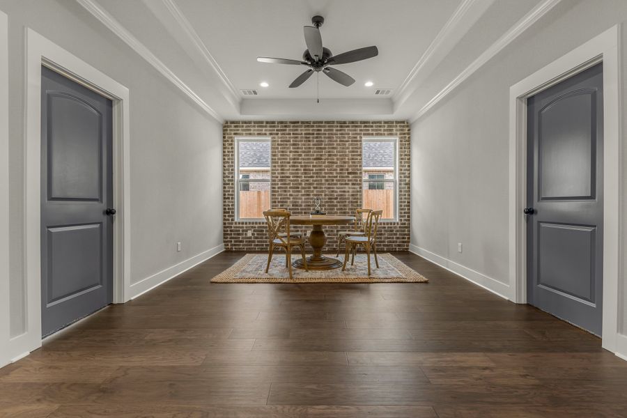 Representative furnished interior of a home built from the The Savannah by Reece Homes in Stella Ranch, Bryan (Image 56). Representative furnished interior of a home built from the The Savannah by Reece Homes in Stella Ranch, Bryan (Image 56).