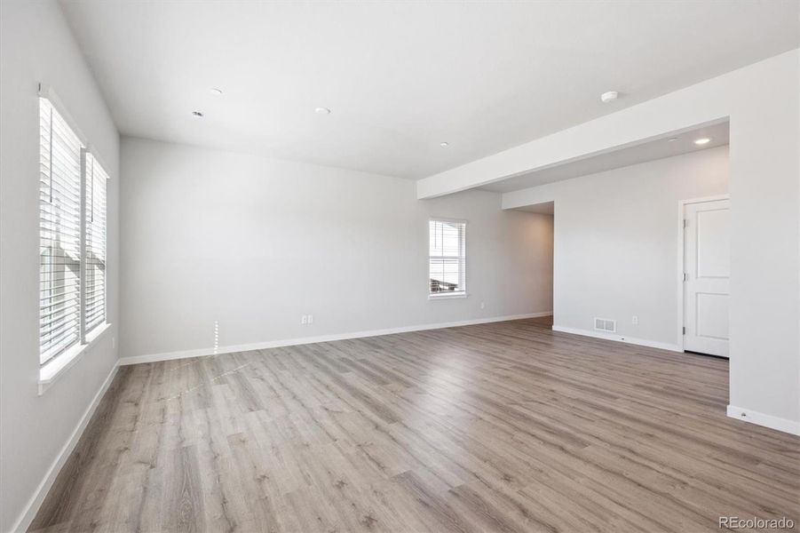 Spacious, unfurnished interior of a new home in Legato, Commerce City (Image 13). Spacious, unfurnished interior of a new home in Legato, Commerce City (Image 13).