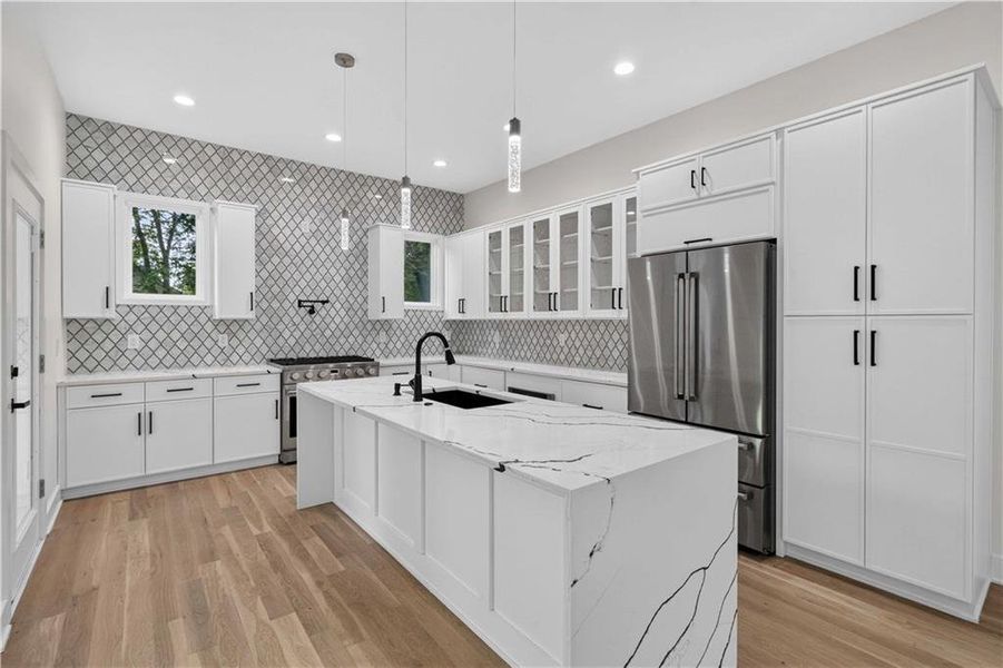 Furnished interior view inside a new home in , Atlanta (Image 5).