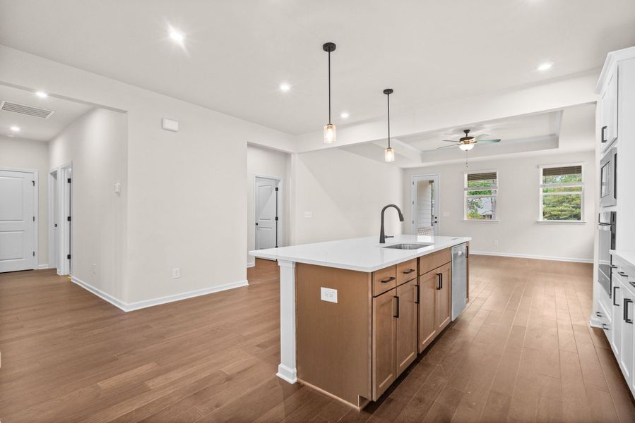 Representative furnished interior of a home built from the The Glenwood D by Davidson Homes LLC in Kelly Preserve, Loganville (Image 9).