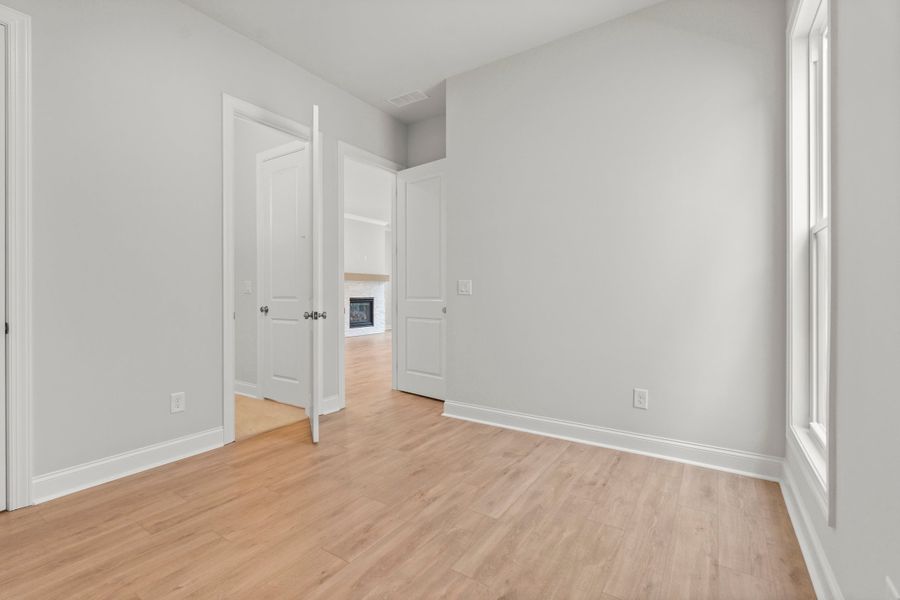 Representative unfurnished interior of a home built from the The Castleberry by The Providence Group in Palisades Single Family, Cumming (Image 62).