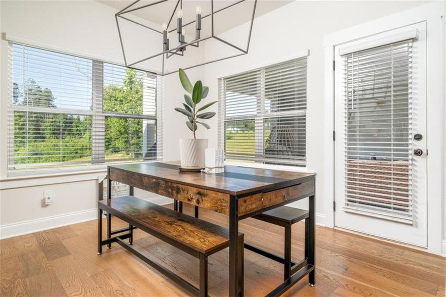 Furnished interior view inside a new home in , Newnan (Image 7).