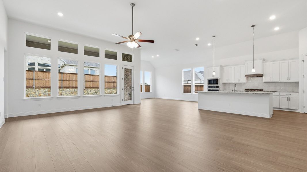 Furnished interior view inside a new home in Rio Vista at Kelly Ranch, Aledo (Image 35).