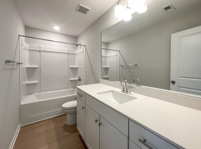 Furnished interior view inside a new home in Riverbrooke Townhomes, Simpsonville (Image 9).