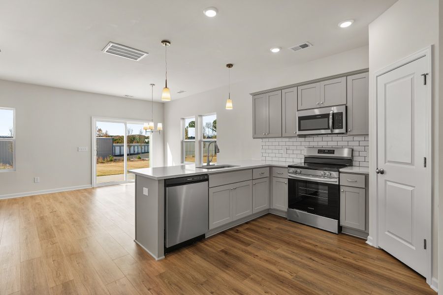 Furnished interior view inside a new home in Tucker Ridge, Pendleton (Image 5).