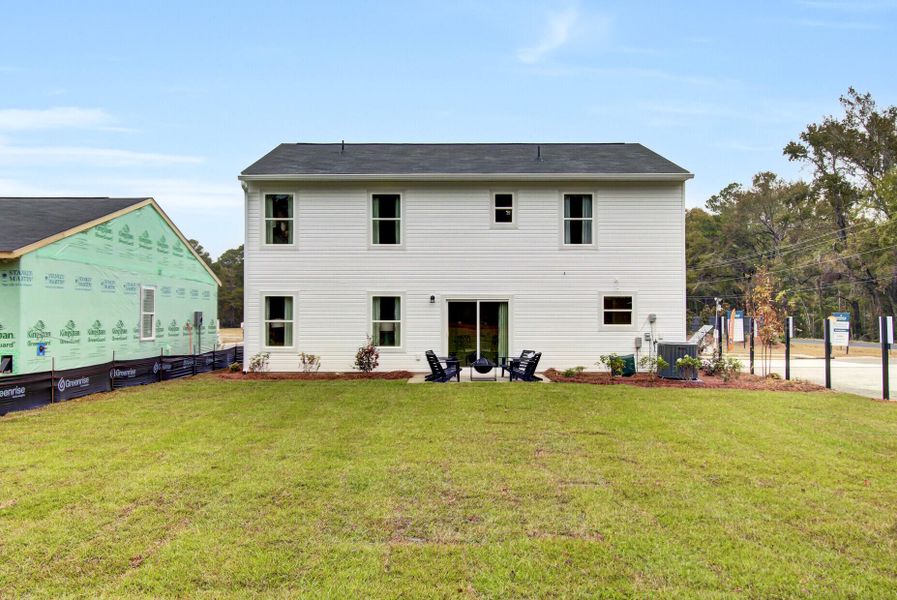 Exterior details and patio area of a home in , Ladson (Image 3).