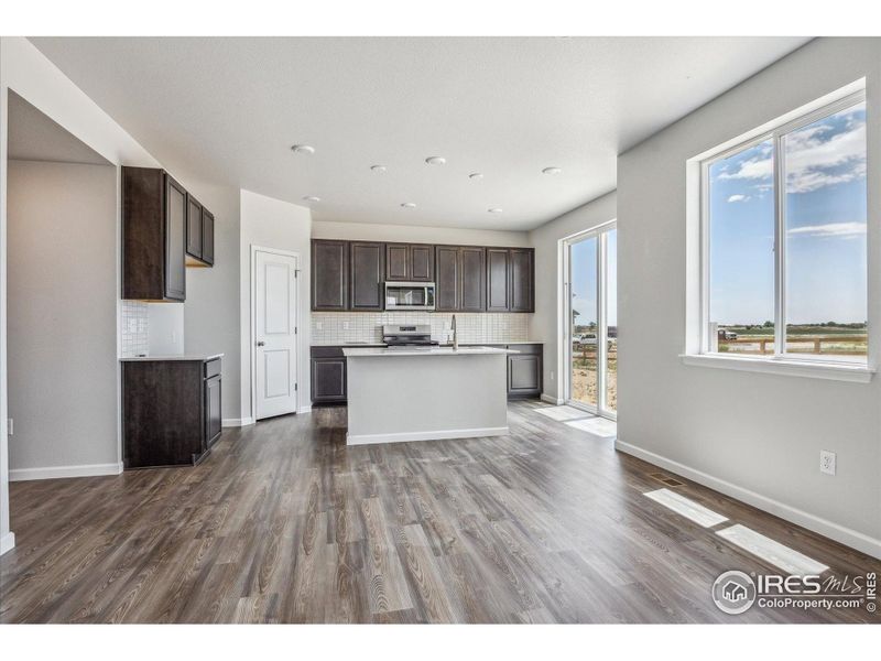 Furnished interior view inside a new home in Prairie Song, Windsor (Image 4).