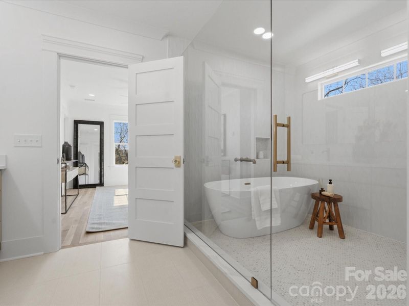 Furnished interior view inside a new home in , Charlotte (Image 19). Furnished interior view inside a new home in , Charlotte (Image 19).