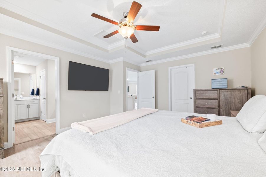 Furnished interior view inside a new home in Dorado at Entrada, St. Augustine (Image 34).