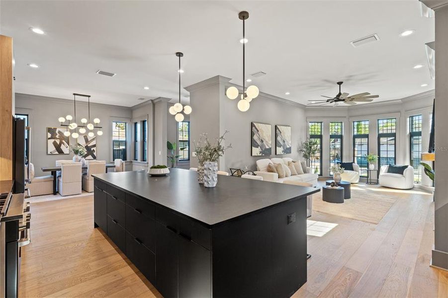 Furnished interior view inside a new home in , Tampa (Image 14).