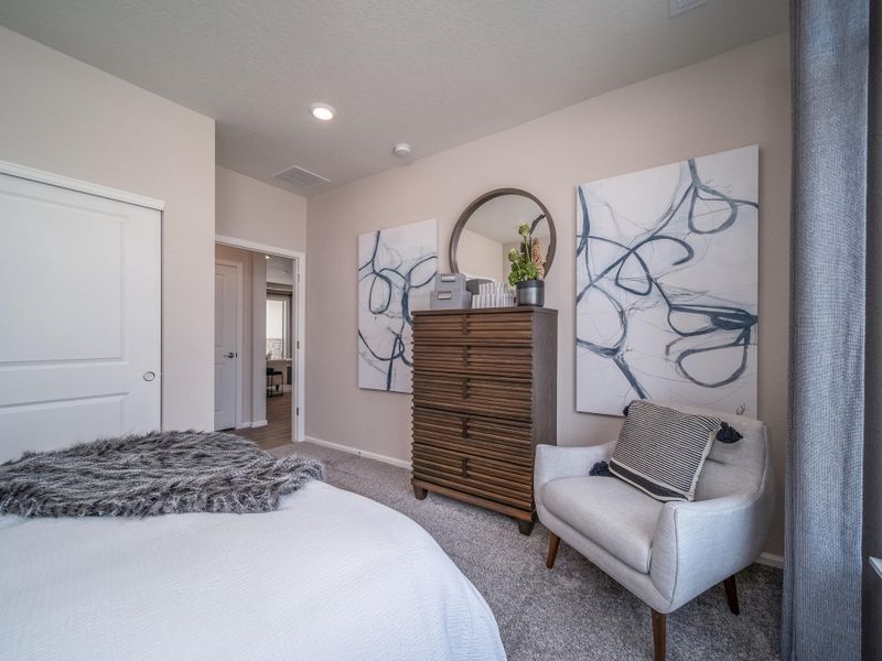 Furnished interior view inside a new home in The Reserve at Green Valley Ranch, Aurora (Image 25).