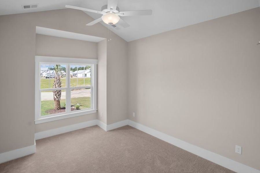 Representative unfurnished interior of a home built from the Claremont by Bill Clark Homes in The Sanctuary at Sunset Beach, Sunset Beach (Image 20). Representative unfurnished interior of a home built from the Claremont by Bill Clark Homes in The Sanctuary at Sunset Beach, Sunset Beach (Image 20).