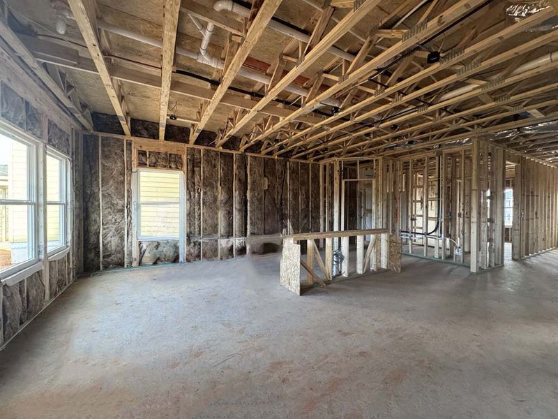 Kitchen Construction Progress