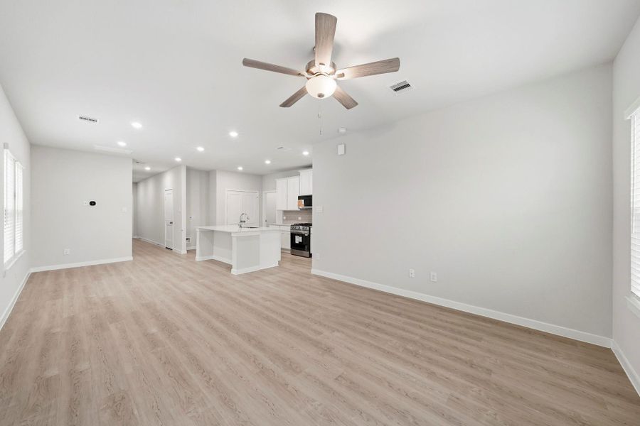 Spacious, unfurnished interior of a new home in Barrett Crossing, Crosby (Image 14). Spacious, unfurnished interior of a new home in Barrett Crossing, Crosby (Image 14).