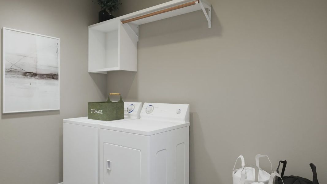 Representative interior finishes for a home built from the The Wisteria by Legend Homes in Timber Creek, San Antonio (Image 20).