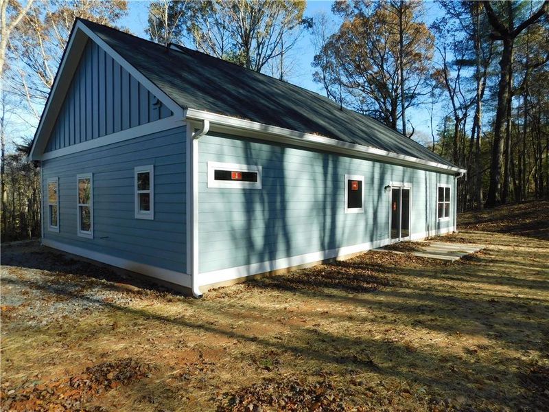 Exterior details and patio area of a home in , Dahlonega (Image 13).