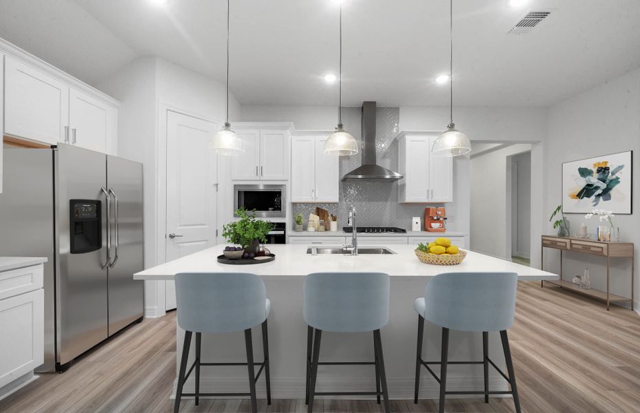 Virtually Staged Kitchen Virtually Staged Kitchen