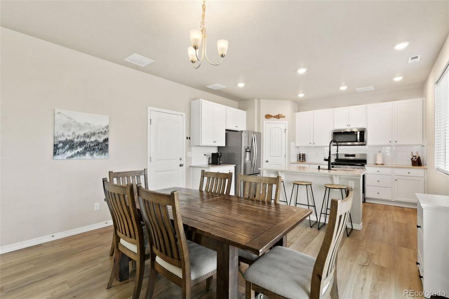 Furnished interior view inside a new home in , Peyton (Image 28).