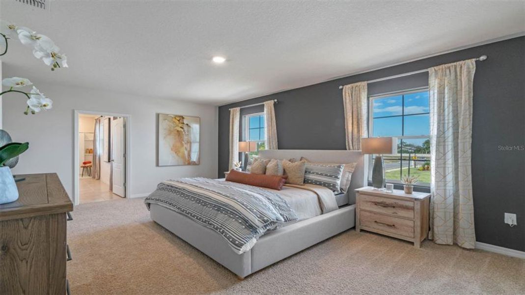 Furnished interior view inside a new home in Buena Lago, St. Cloud (Image 27).
