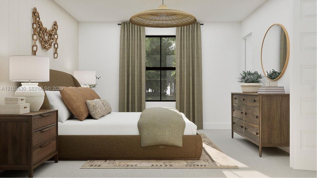 Furnished interior view inside a new home in Mainstreet, Coconut Creek (Image 7).