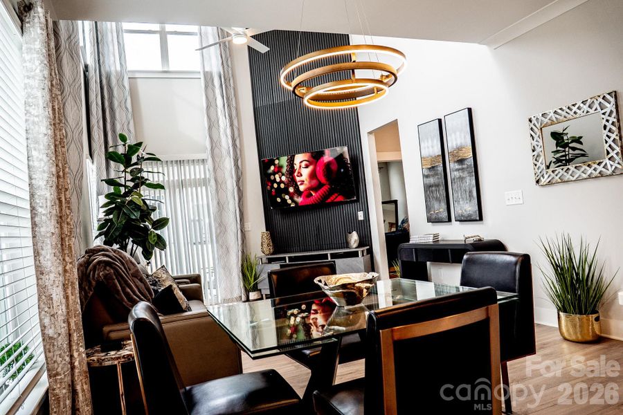 Did you notice the upgraded floor to ceiling acoustic wall?