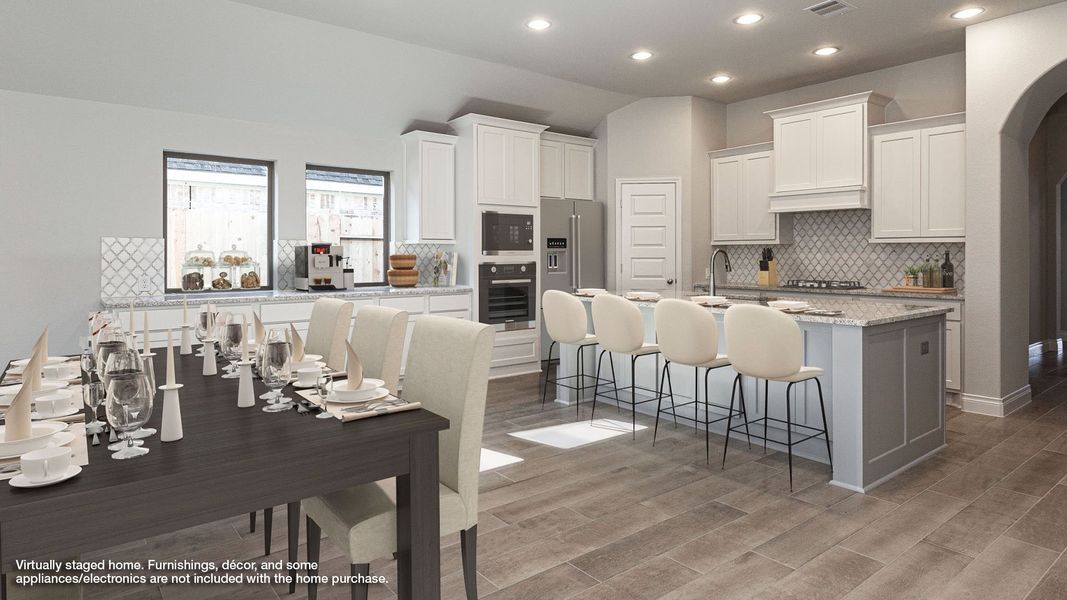 Furnished interior view inside a new home in Candela, Richmond (Image 5).