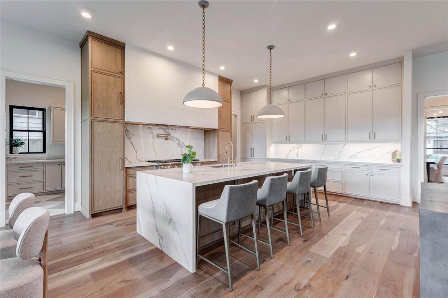 Furnished interior view inside a new home in , Houston (Image 10).