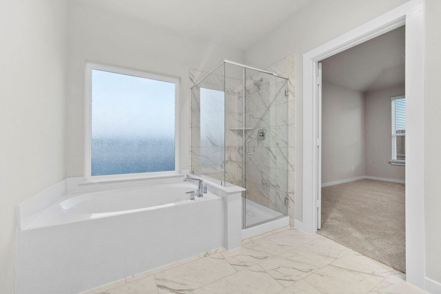 Furnished interior view inside a new home in Briarwood Crossing, Rosenberg (Image 8).