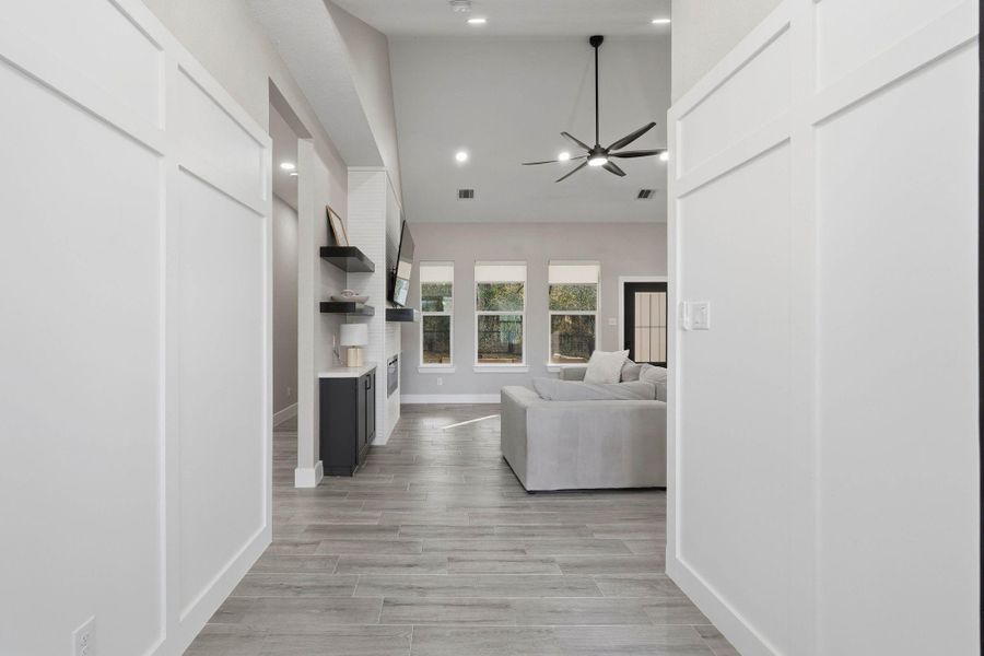 Furnished interior view inside a new home in , Plantersville (Image 8). Furnished interior view inside a new home in , Plantersville (Image 8).