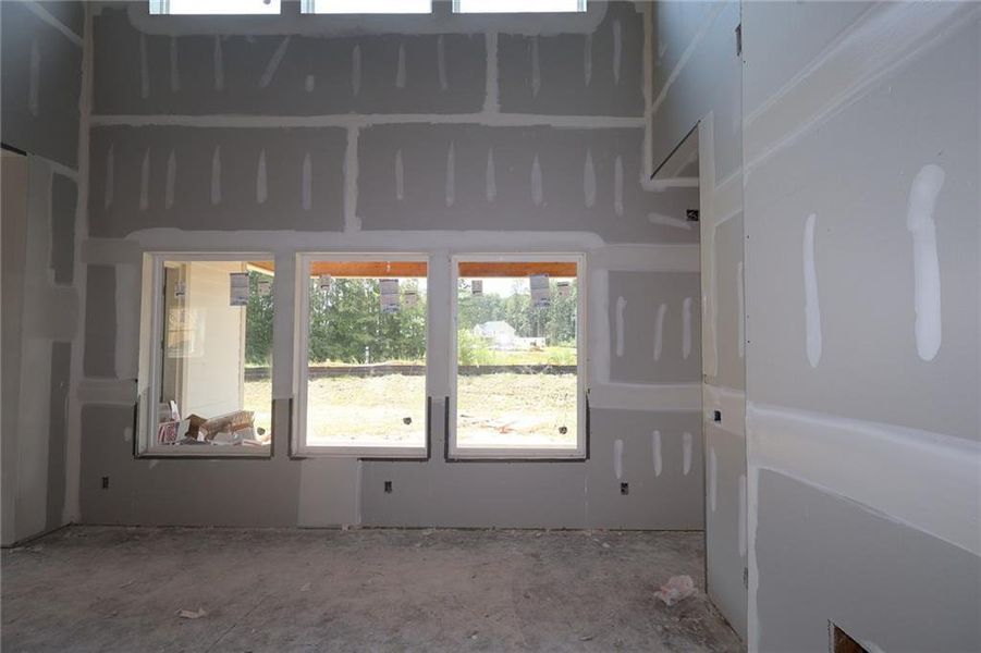 In-progress construction of a new home in Meadow Brook Farms, Cumming, GA (Image 8).