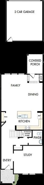 2D floor plan layout of this home in North Creek Village - Townhomes, Huntersville, NC (Image 2). 2D floor plan layout of this home in North Creek Village - Townhomes, Huntersville, NC (Image 2).