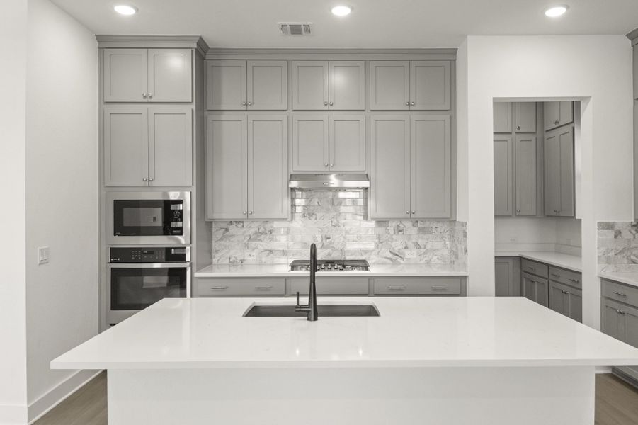 Furnished interior view inside a new home in Easton Park, Austin (Image 11).