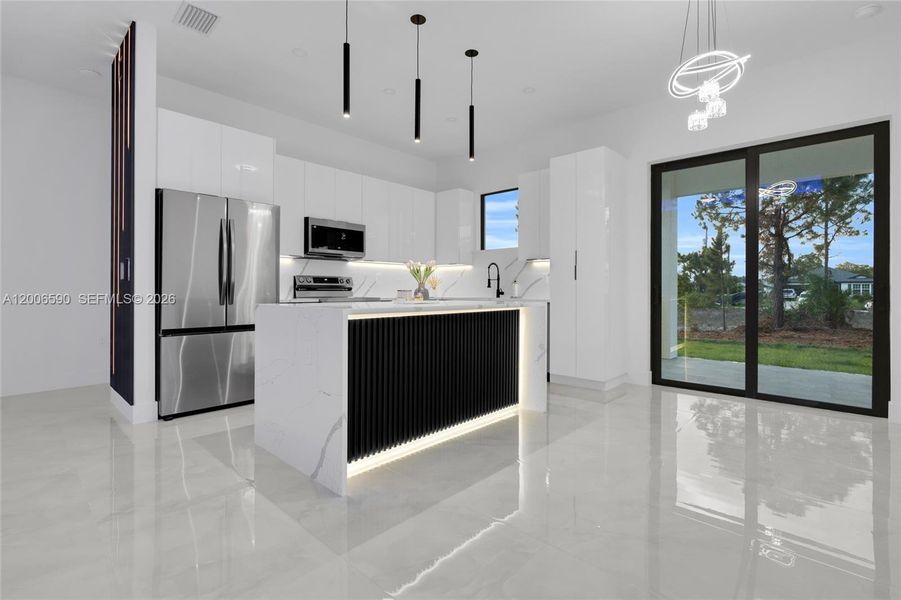 Furnished interior view inside a new home in , Lehigh Acres (Image 11).