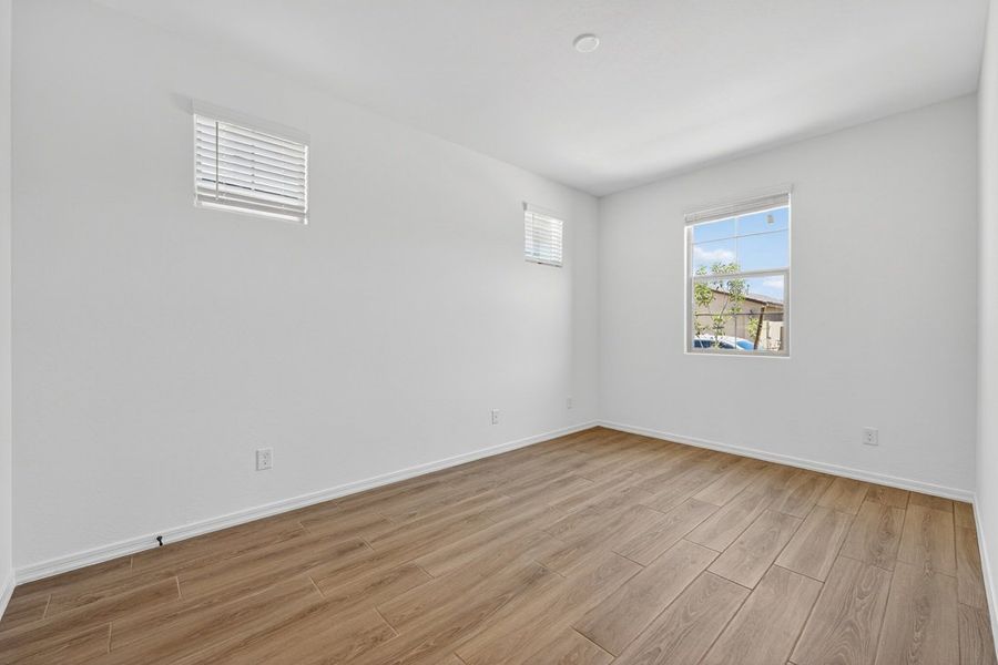 Spacious, unfurnished interior of a new home in La Mira, Mesa (Image 17). Spacious, unfurnished interior of a new home in La Mira, Mesa (Image 17).