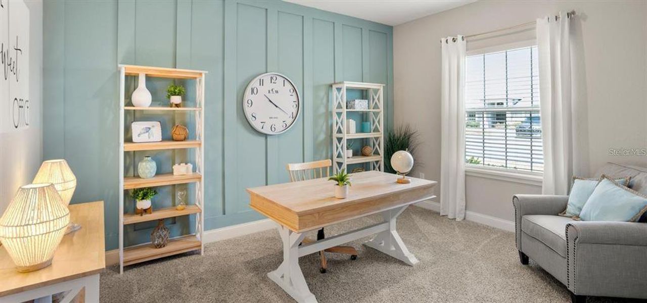 Furnished interior view inside a new home in The Lakes, Lake Alfred (Image 8).