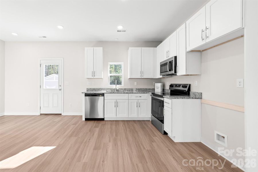 Furnished interior view inside a new home in , Bessemer City (Image 5).