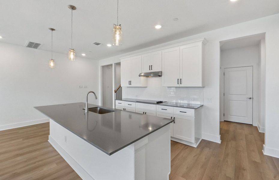 Furnished interior view inside a new home in Northpoint at Old Settlers, Round Rock (Image 12).