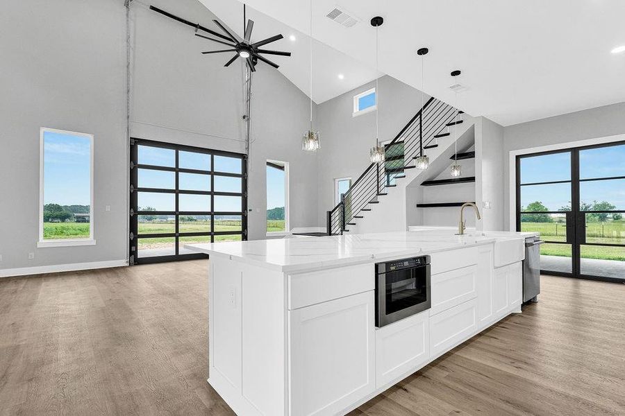 Furnished interior view inside a new home in , Canton (Image 8). Furnished interior view inside a new home in , Canton (Image 8).