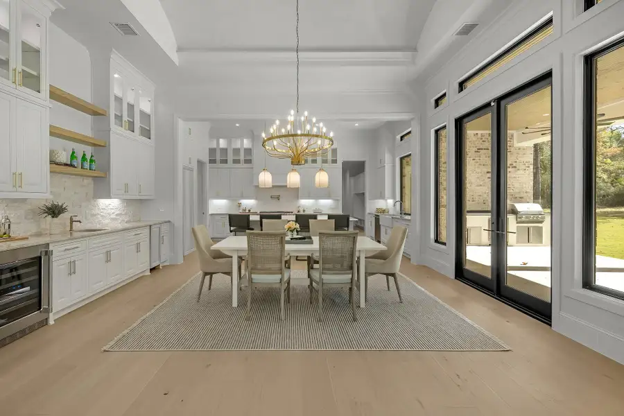 Furnished interior view inside a new home in , Montgomery (Image 4). Furnished interior view inside a new home in , Montgomery (Image 4).