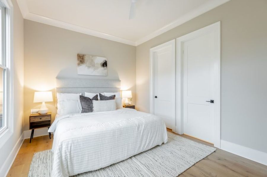 Furnished interior view inside a new home in River Gorge Ranch, Guild (Image 109).