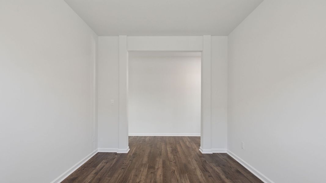 Spacious, unfurnished interior of a new home in Durbin Meadows Traditions, Fountain Inn (Image 16).